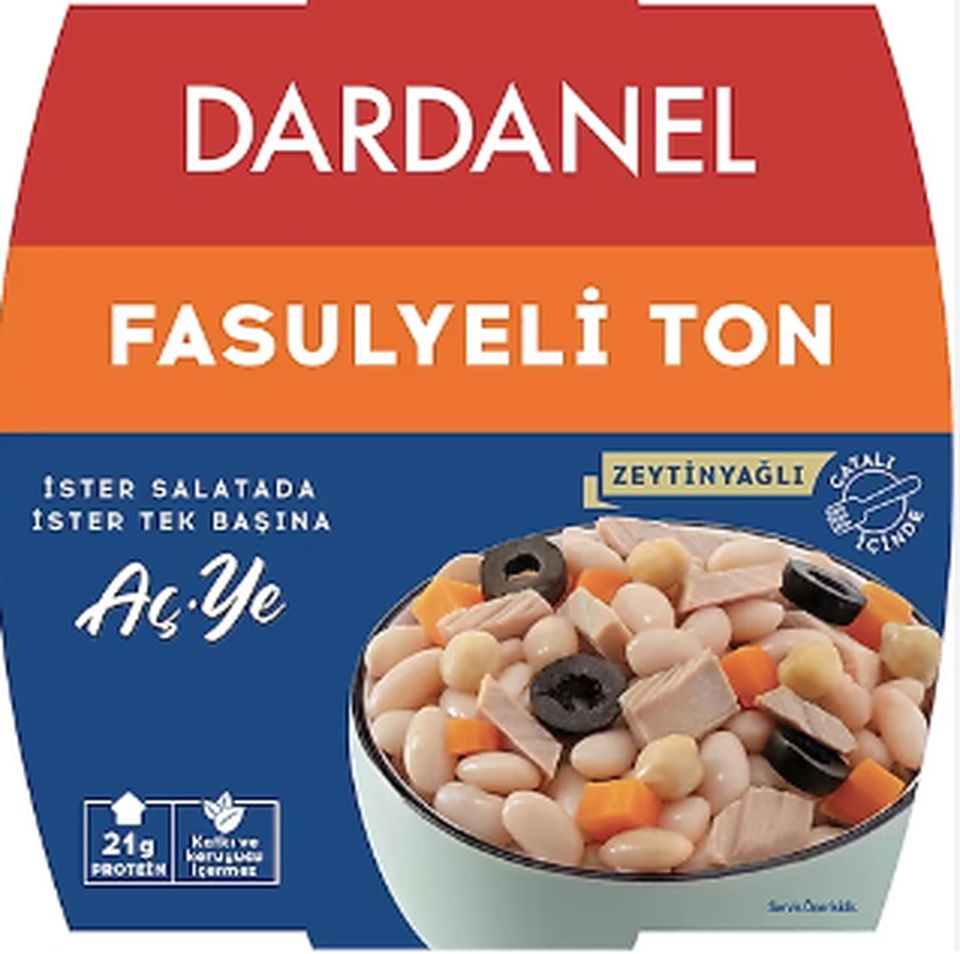 DARDANEL AÇ-YE TON 160 GR-FASULYELİ